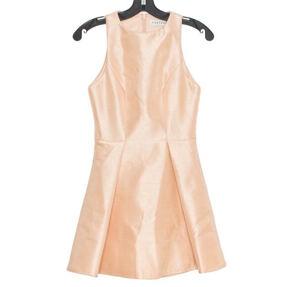 Keepsake Womens Dress Sleeveless Fit & Flare Mini Peach Size Small FH - Picture 1 of 6